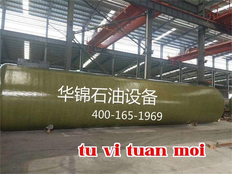 Bể chứa dầu đôi 100 mét khối Hoa Cẩm