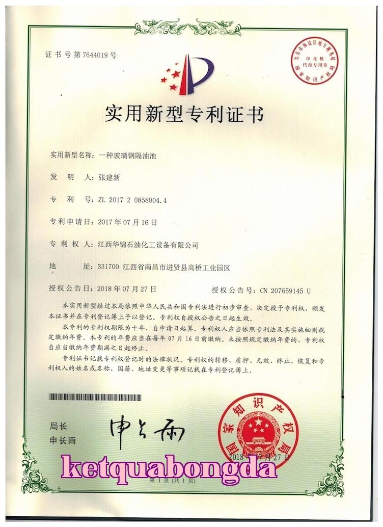 Bằng sáng chế kiểu mới